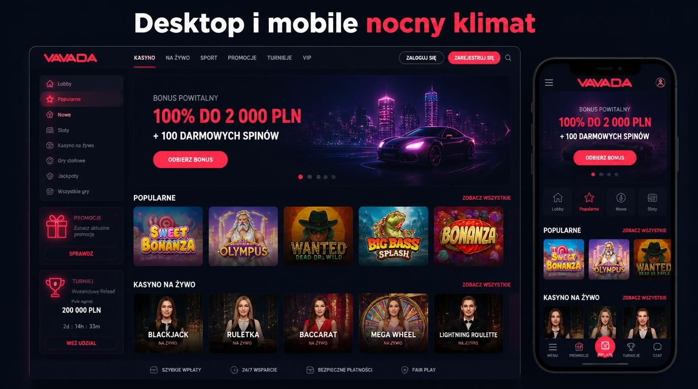 Widok na komputer i telefon z responsywnym interfejsem